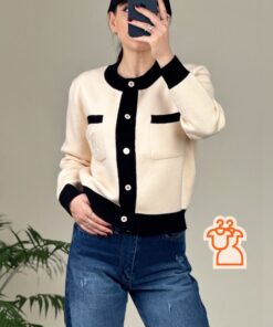 ژاکت دو جیب شانلین