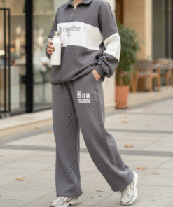 ست دورس نیمزیپ و شلوار