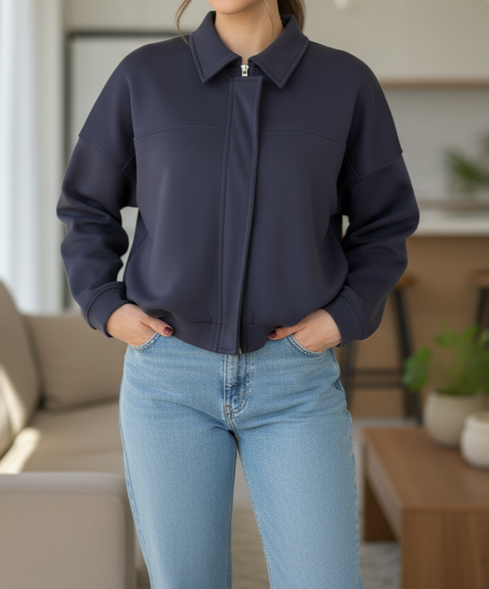 بامبر یقه دار پیله اویشو - Image 6