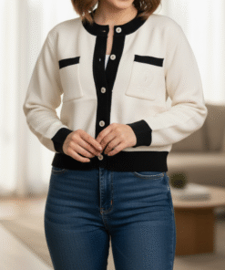 ژاکت دو جیب شانلین