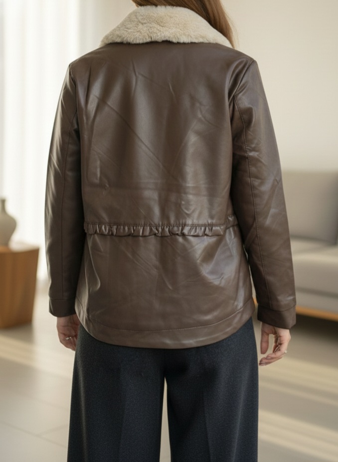 جکت چرم مارتینی - Image 4