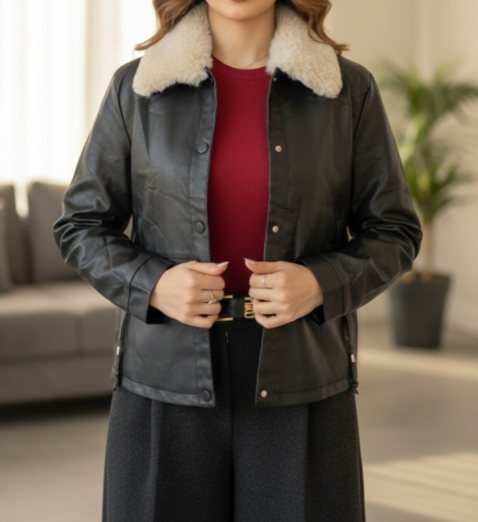 جکت چرم مارتینی - Image 9