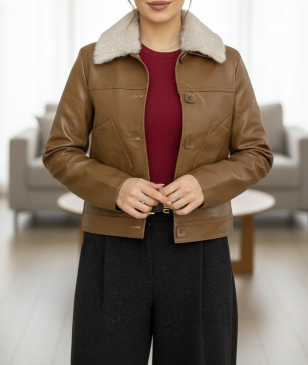 جکت چرم سوپرانو - Image 3