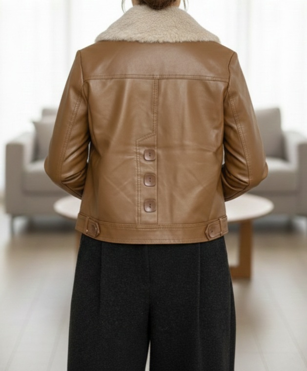 جکت چرم سوپرانو - Image 4