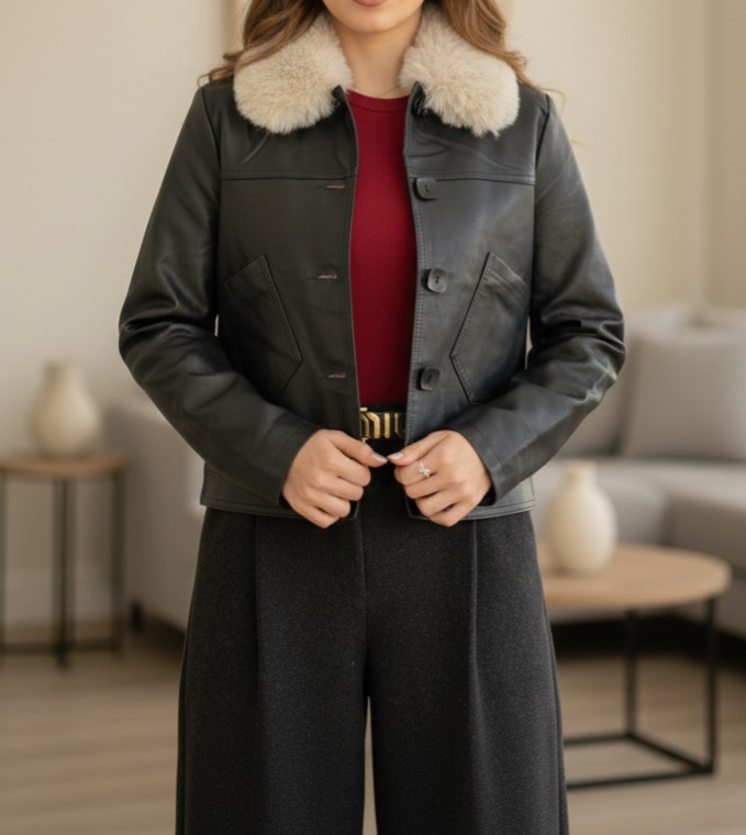 جکت چرم سوپرانو - Image 6