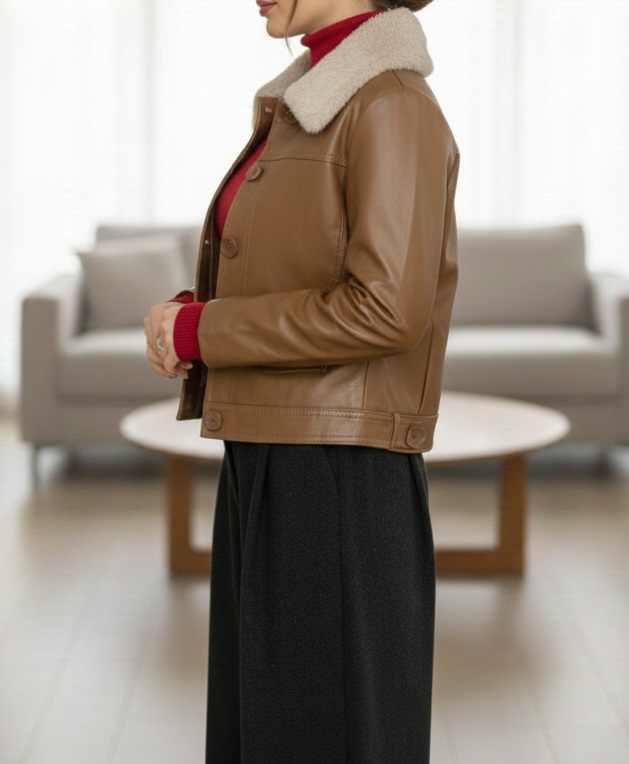 جکت چرم سوپرانو - Image 7