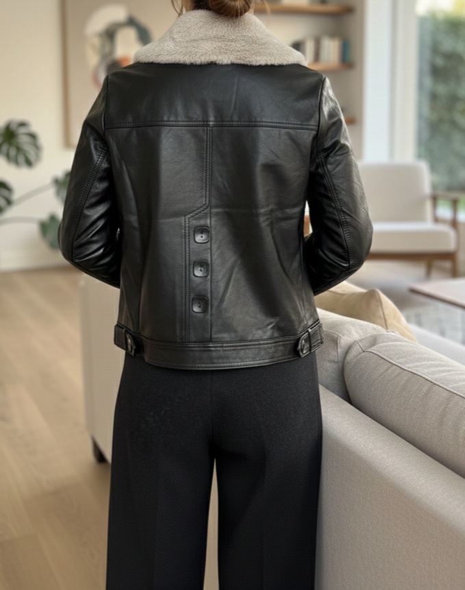 جکت چرم سوپرانو - Image 11