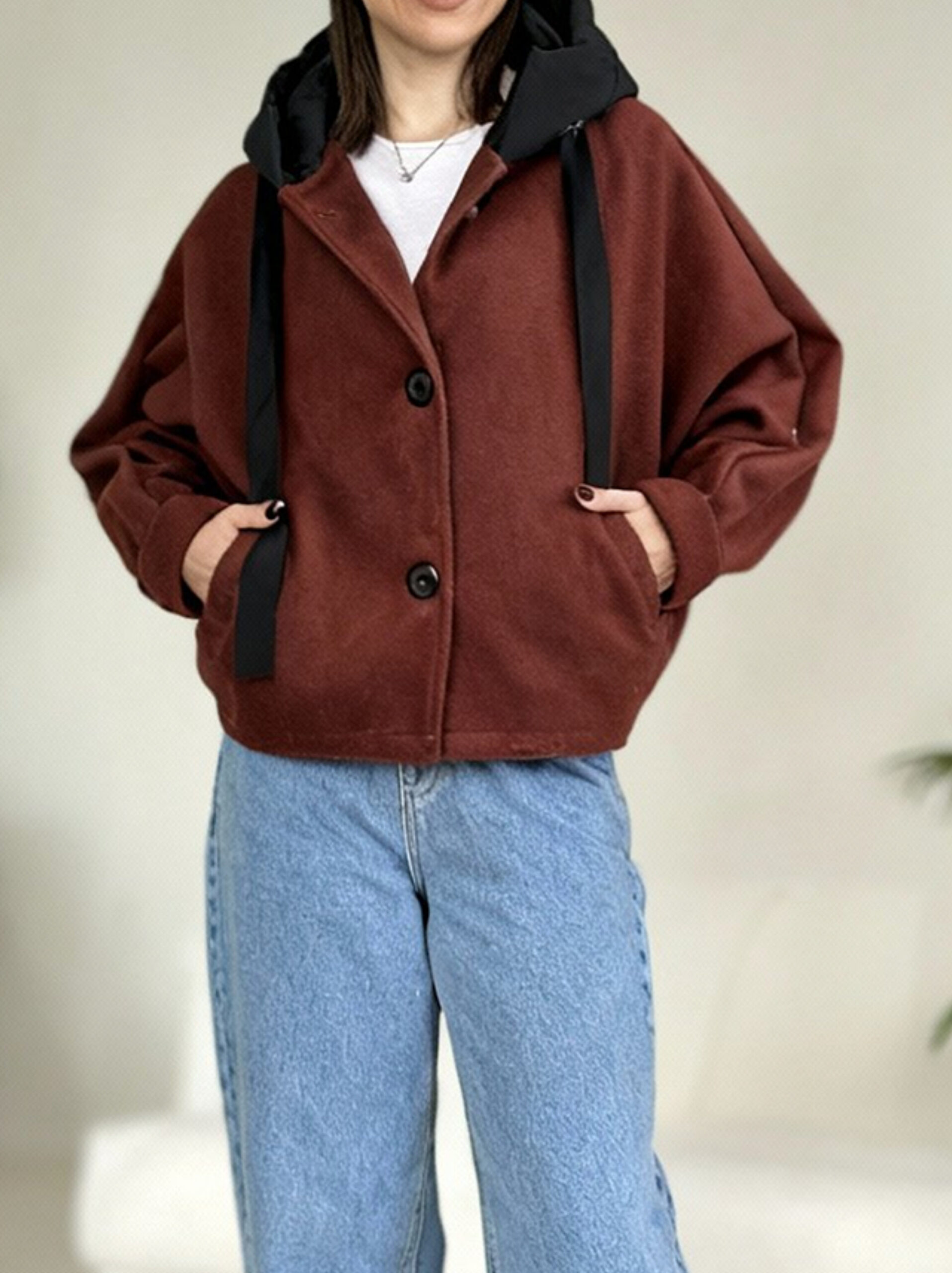 جکت فوتر کلاه دار - Image 3