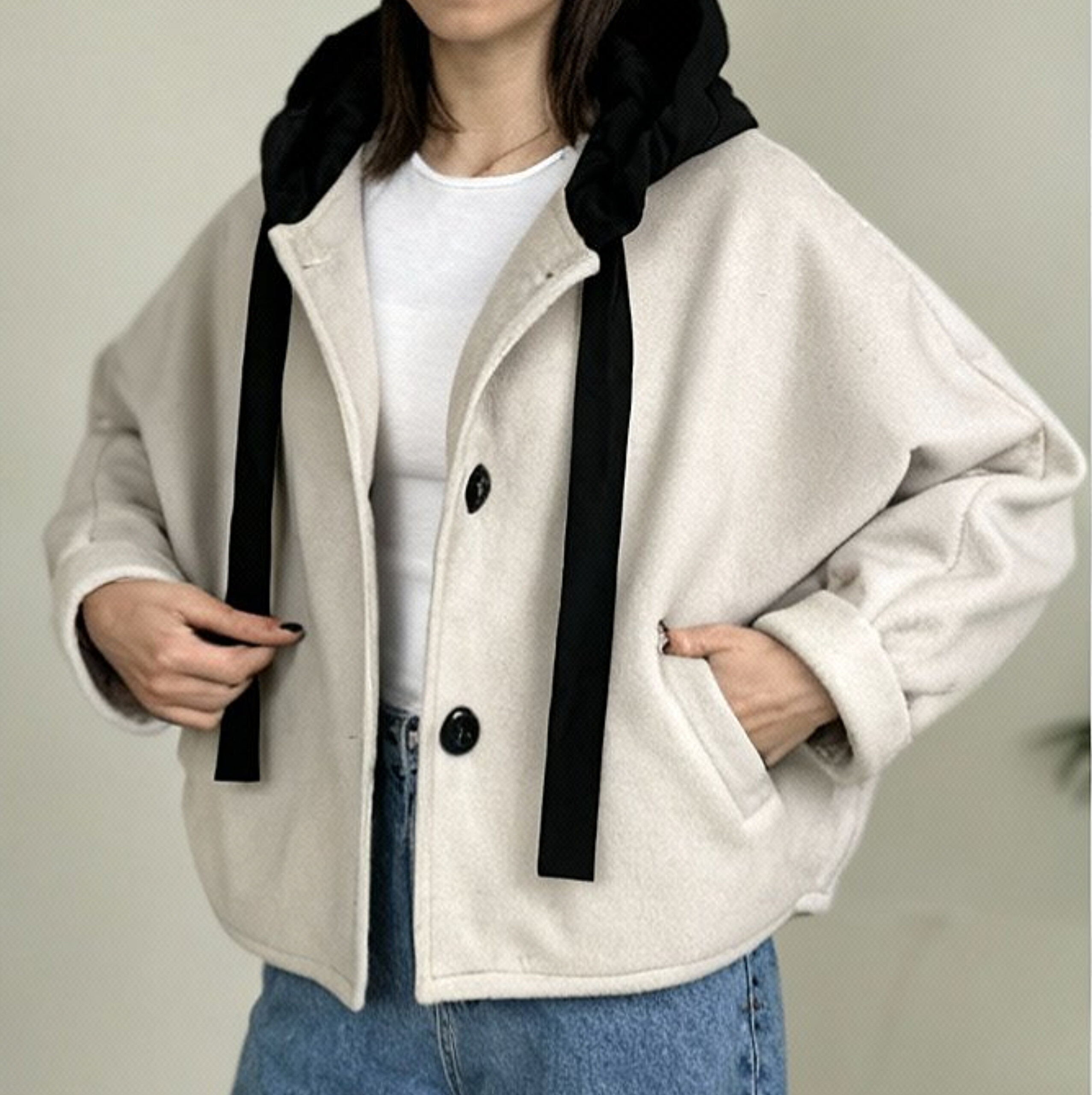 جکت فوتر کلاه دار - Image 8