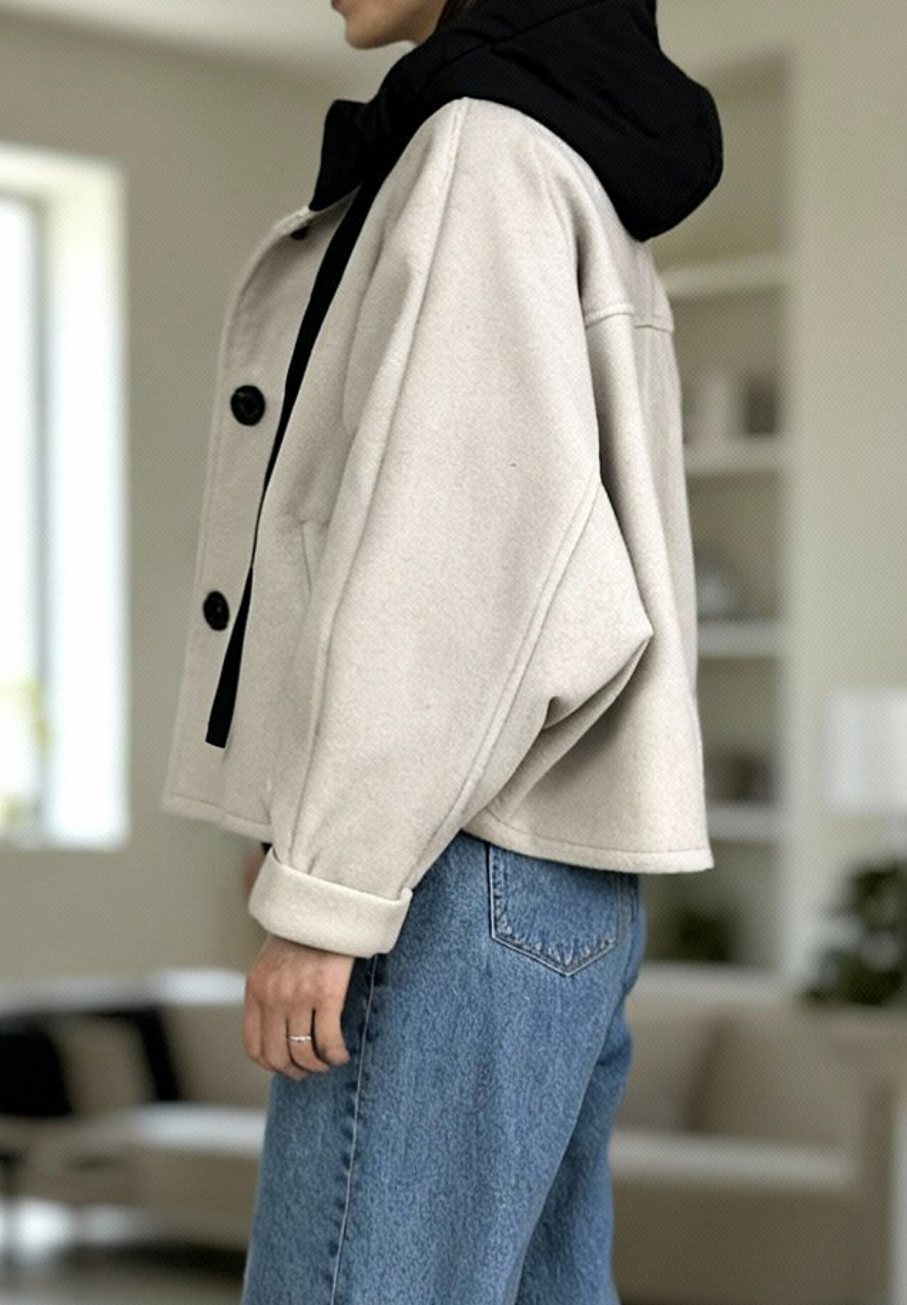 جکت فوتر کلاه دار - Image 11