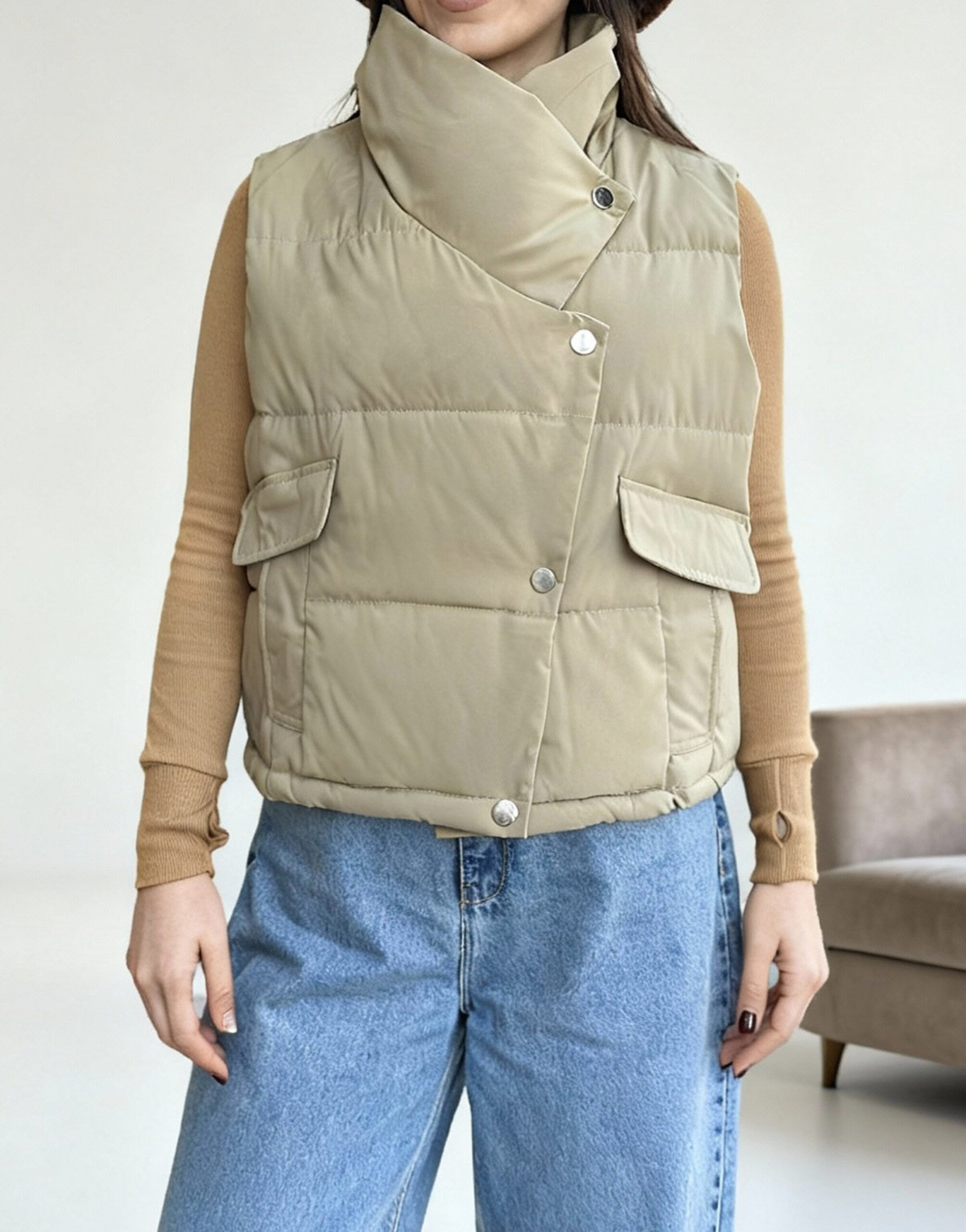 وست پافر یقه ایستاده شارلوت - Image 7