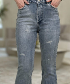 شلوار بوت کات برفکی سنگ خشک