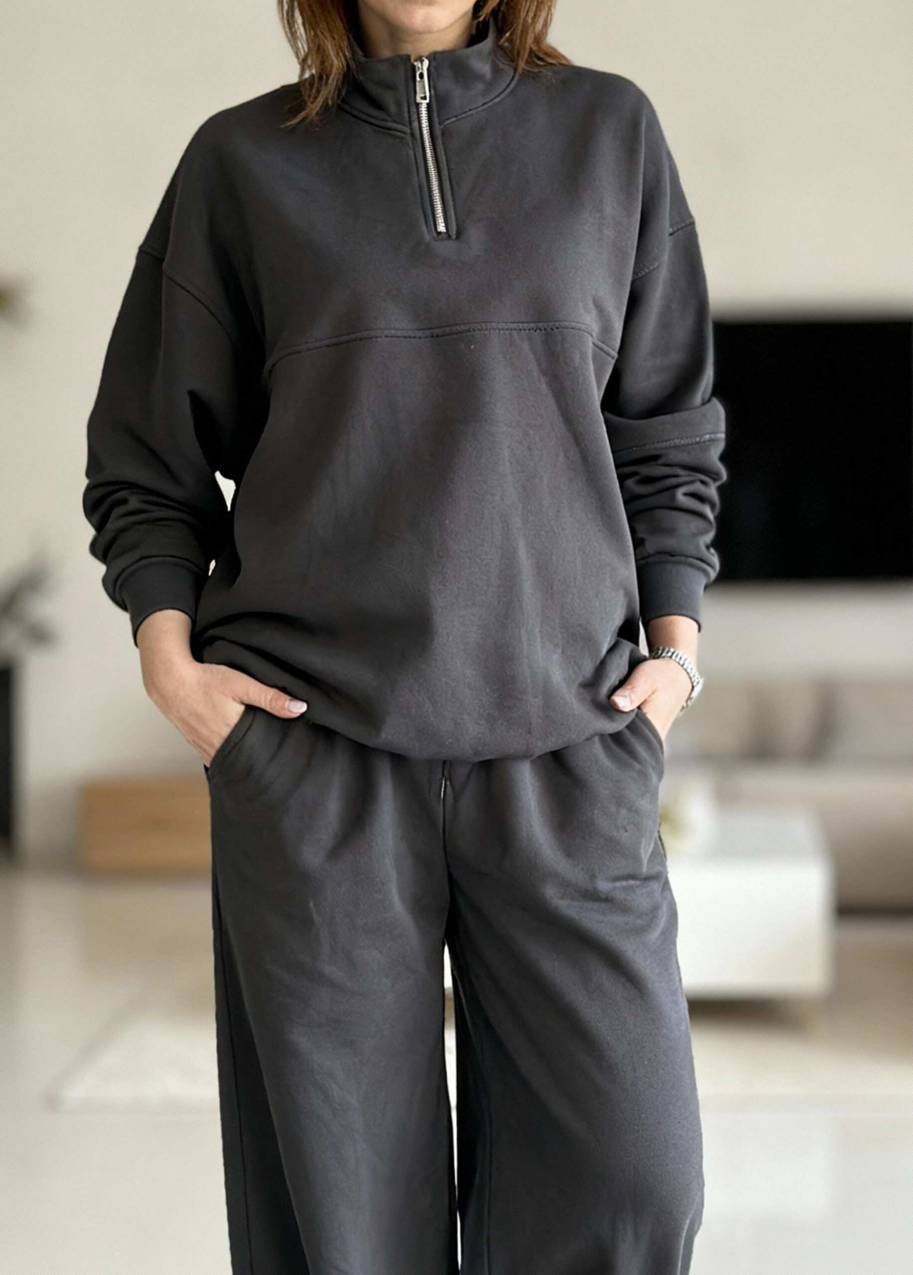 دورس و شلوار نیم زیپ سیمپل - Image 2