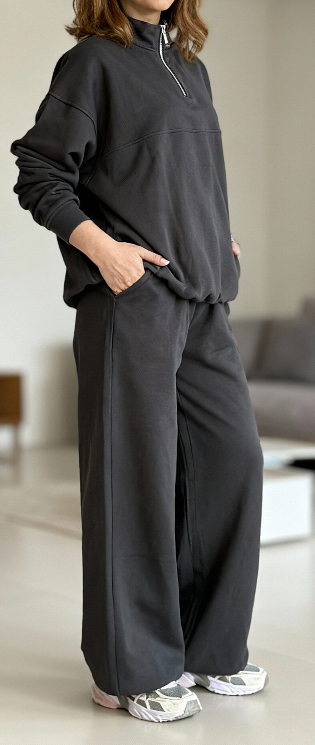 دورس و شلوار نیم زیپ سیمپل - Image 4