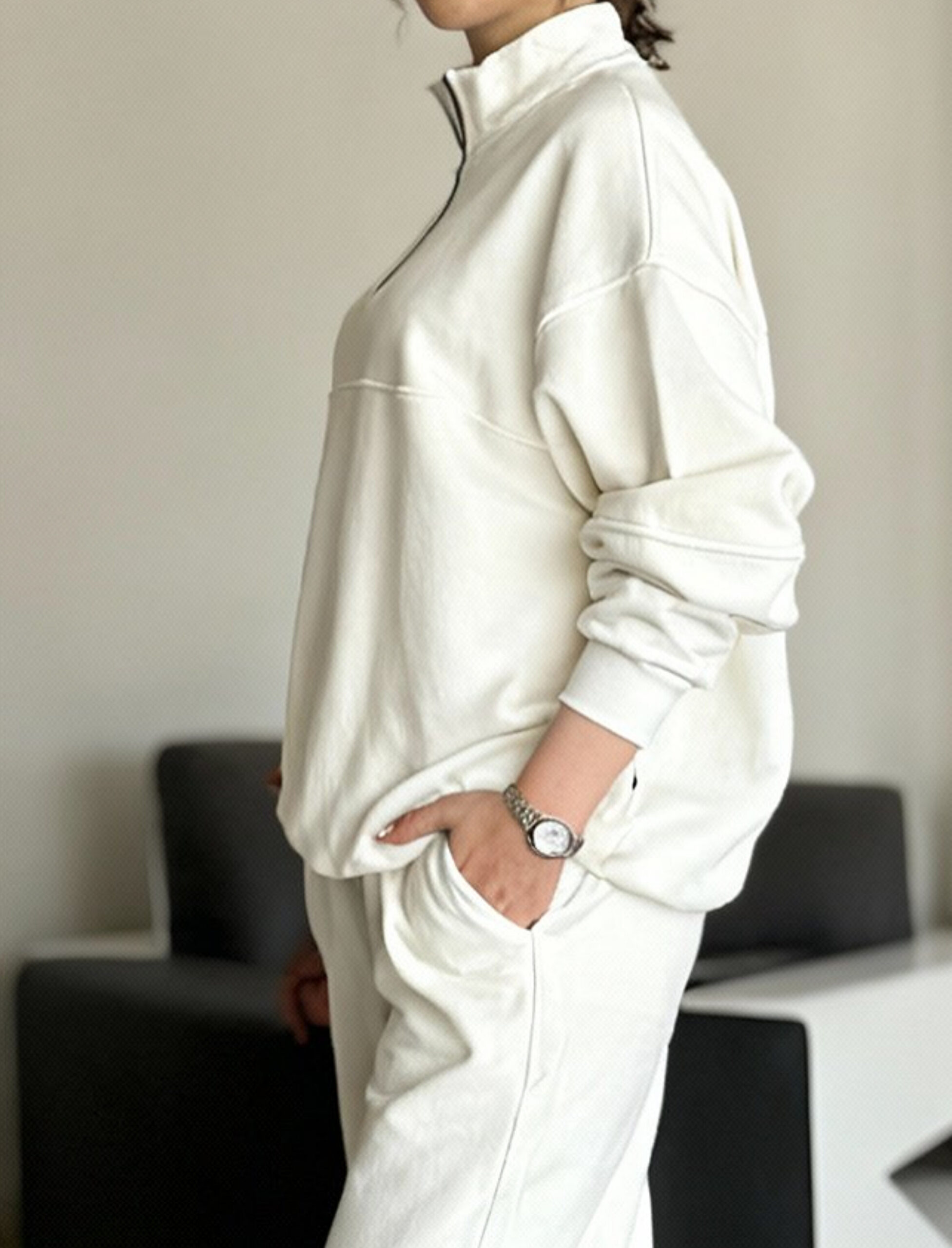 دورس و شلوار نیم زیپ سیمپل - Image 10