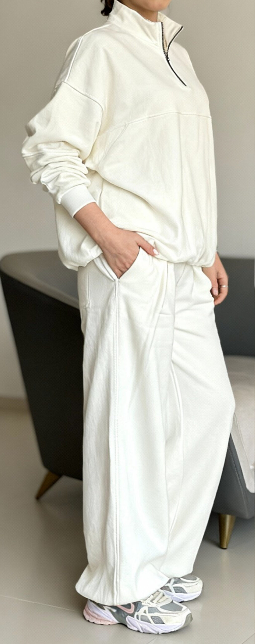 دورس و شلوار نیم زیپ سیمپل - Image 12