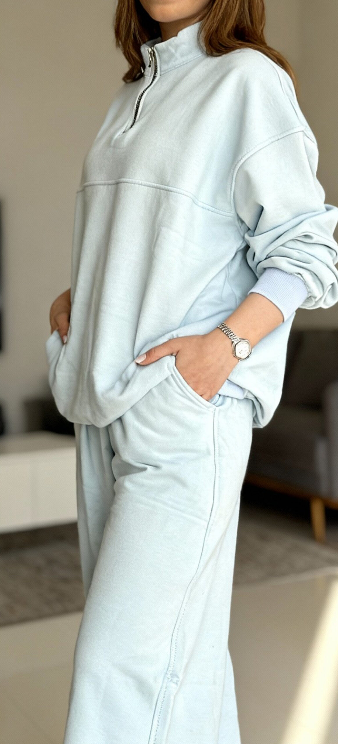 دورس و شلوار نیم زیپ سیمپل - Image 15