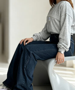 شلوار نیم بگ پلاس کثیف شور