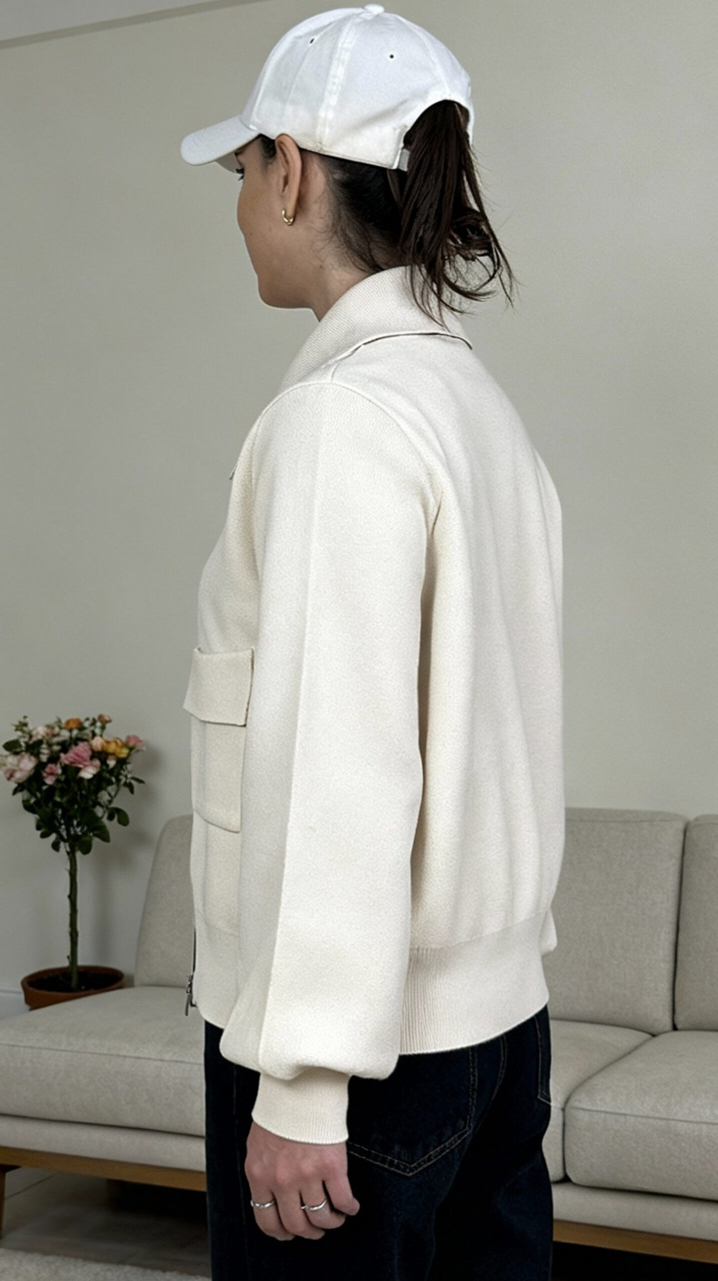 سویشرت بافت یقه مردونه - Image 9