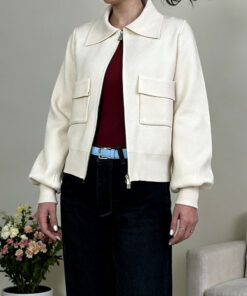 سویشرت بافت یقه مردونه