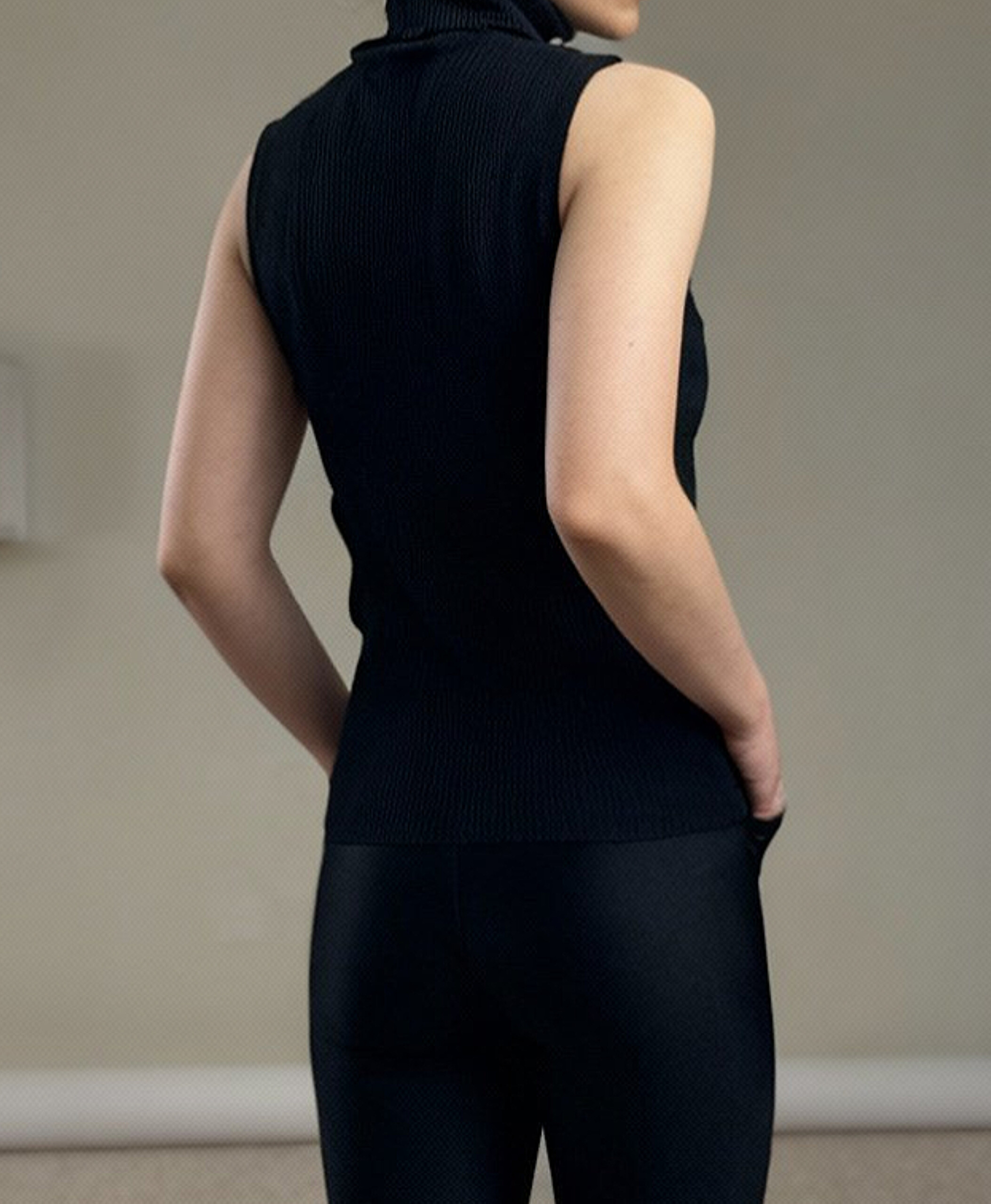 بافت گپ اصلی حلقه ای یقه اسکی - Image 3