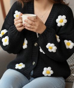 ژاکت ترک گلدار شکیلا