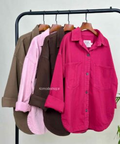 شومیز کتان طرح زارا ( چهار رنگ )