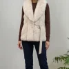 وست خز و چرم زنانه مدل الوین