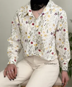 شومیز خامه دوزی گره ای دلفین