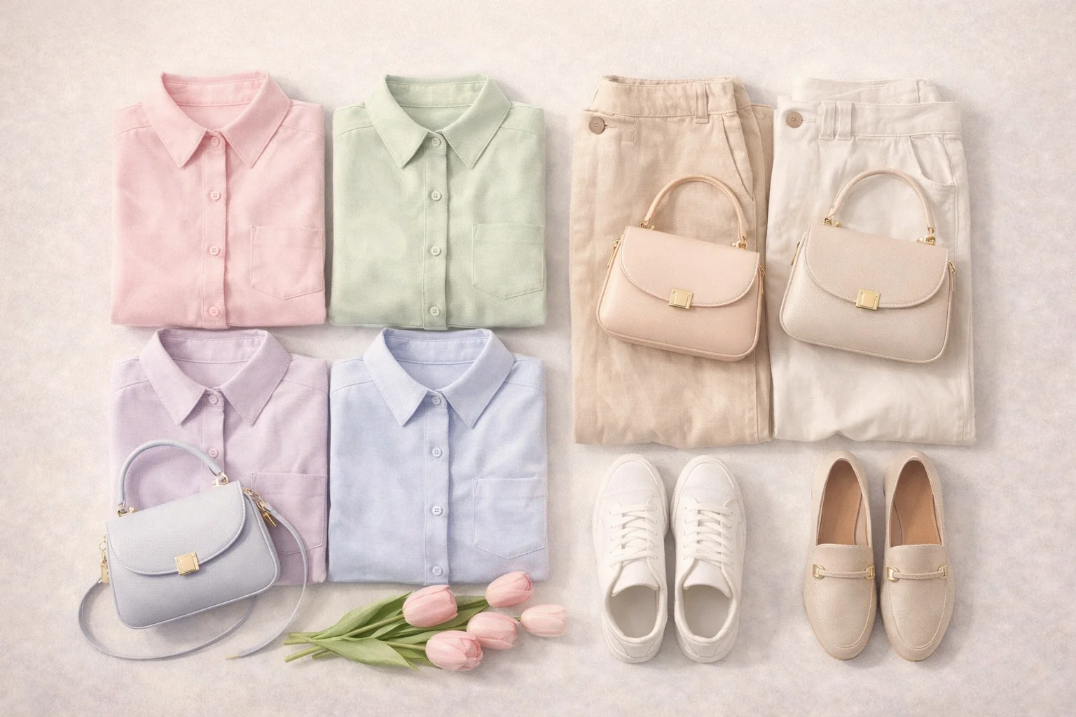 رنگ‌های ترند در استایل بهاری دخترانه ۱۴۰۵