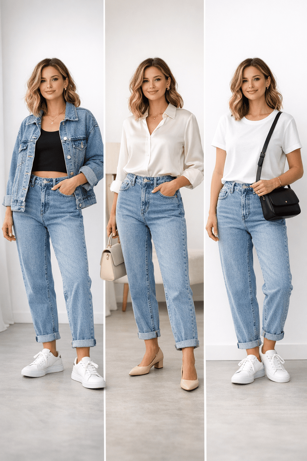 با شلوار مام فیت چی بپوشیم؟