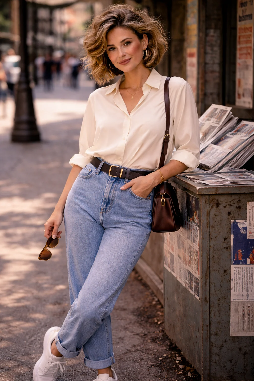 تاریخچه شلوار مام فیت؛ از استایل دهه ۸۰ تا استایل زنان امروز