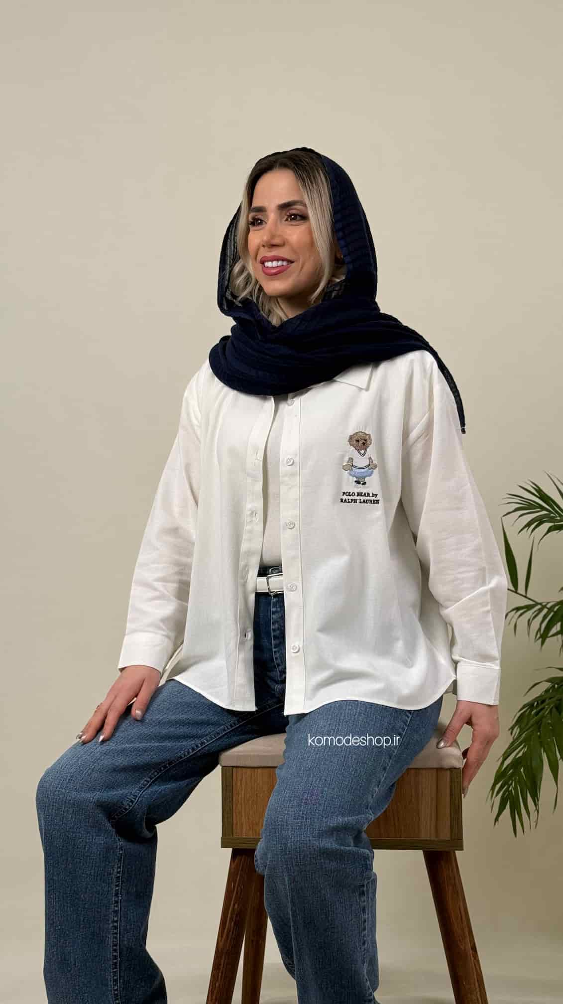 شومیز لینن رالف