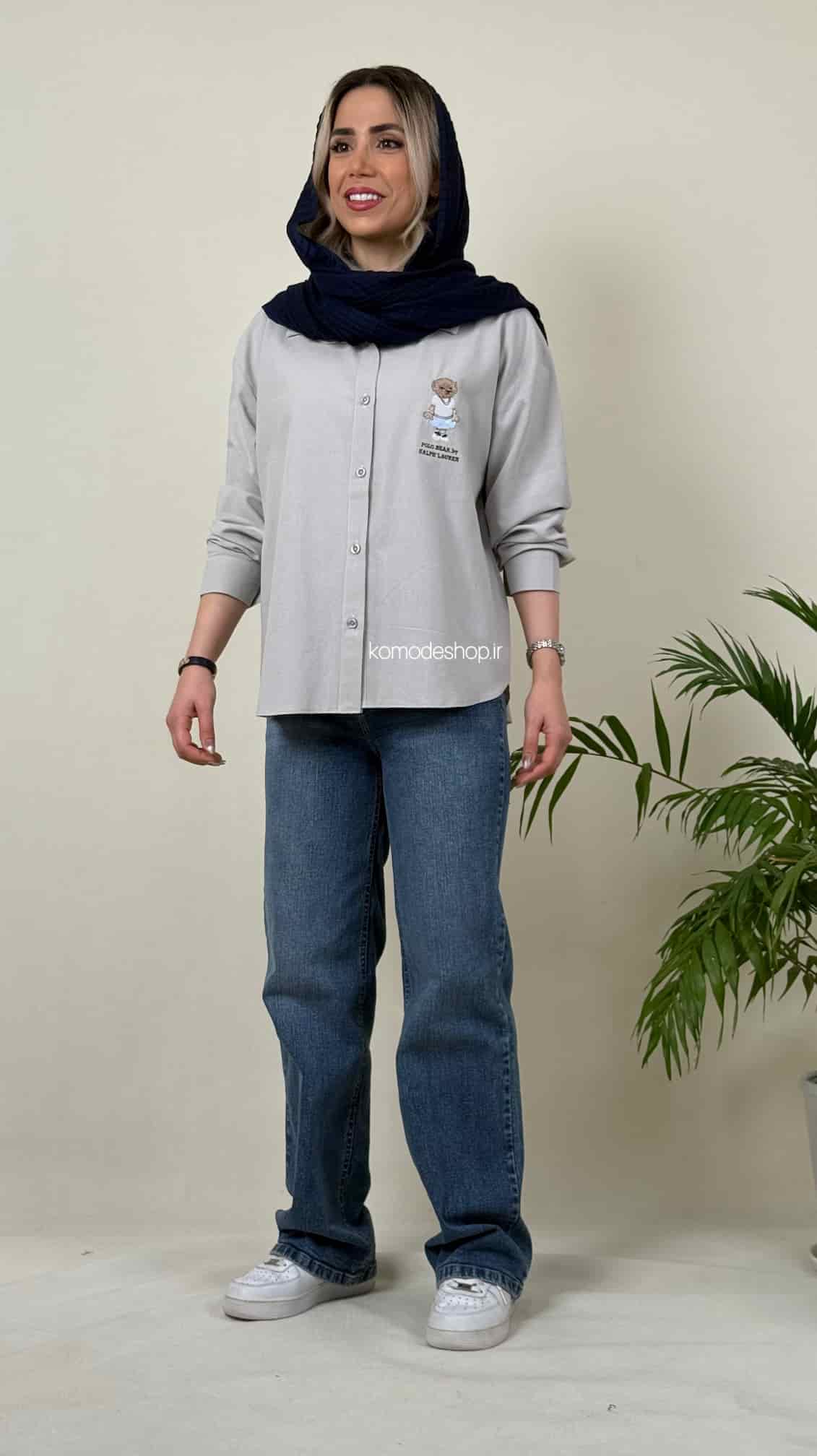شومیز لینن رالف - Image 22