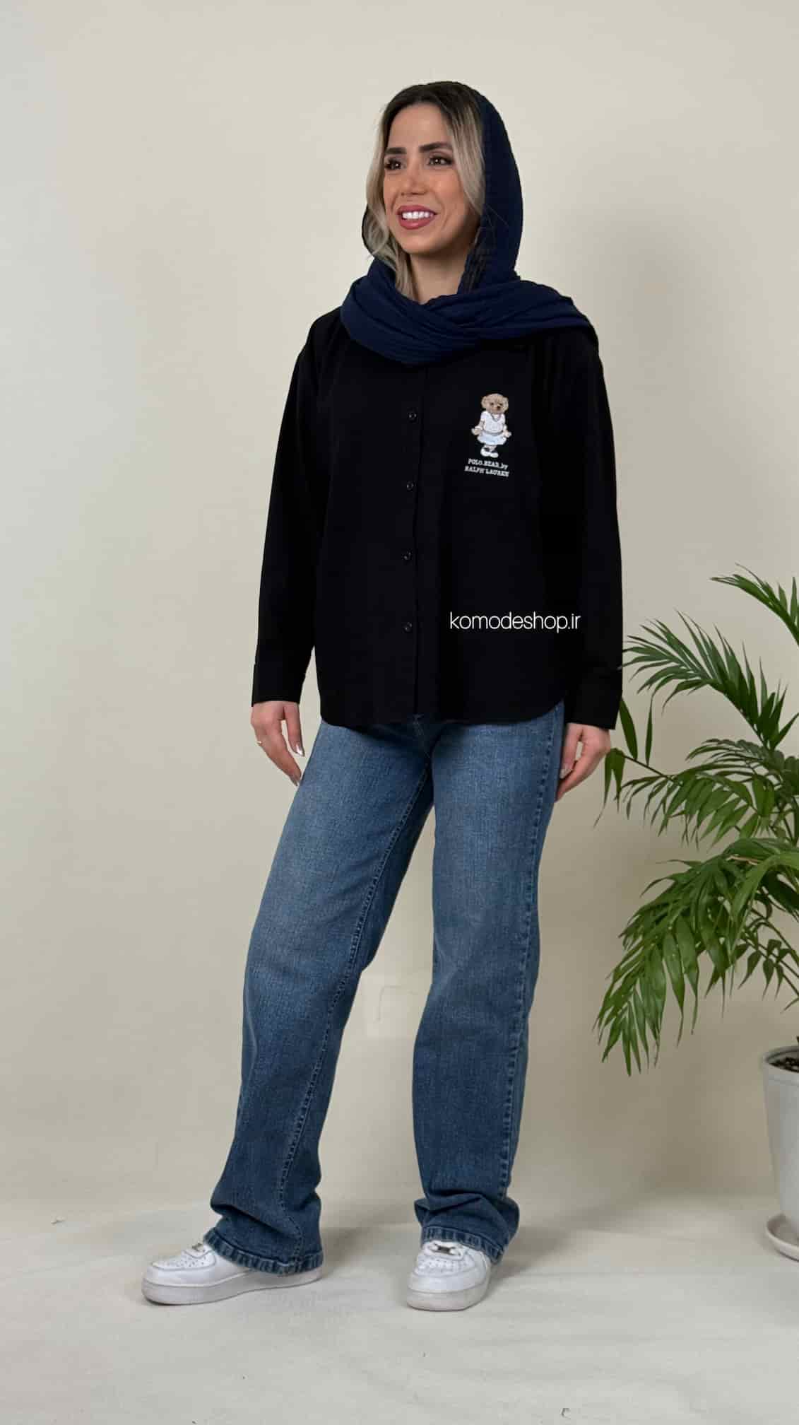 شومیز لینن رالف - Image 21