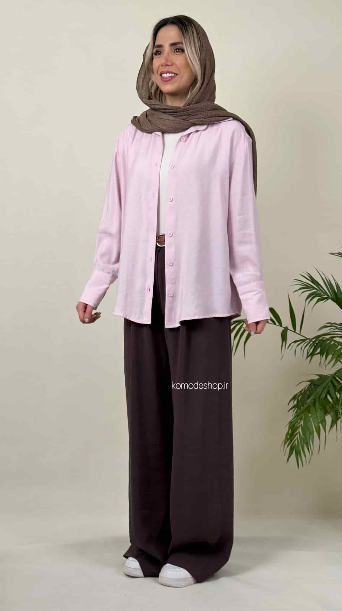 شومیز بلند مودال سارا - Image 16