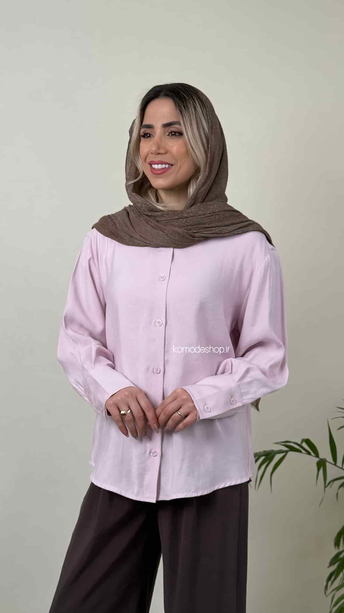 شومیز بلند مودال سارا - Image 18