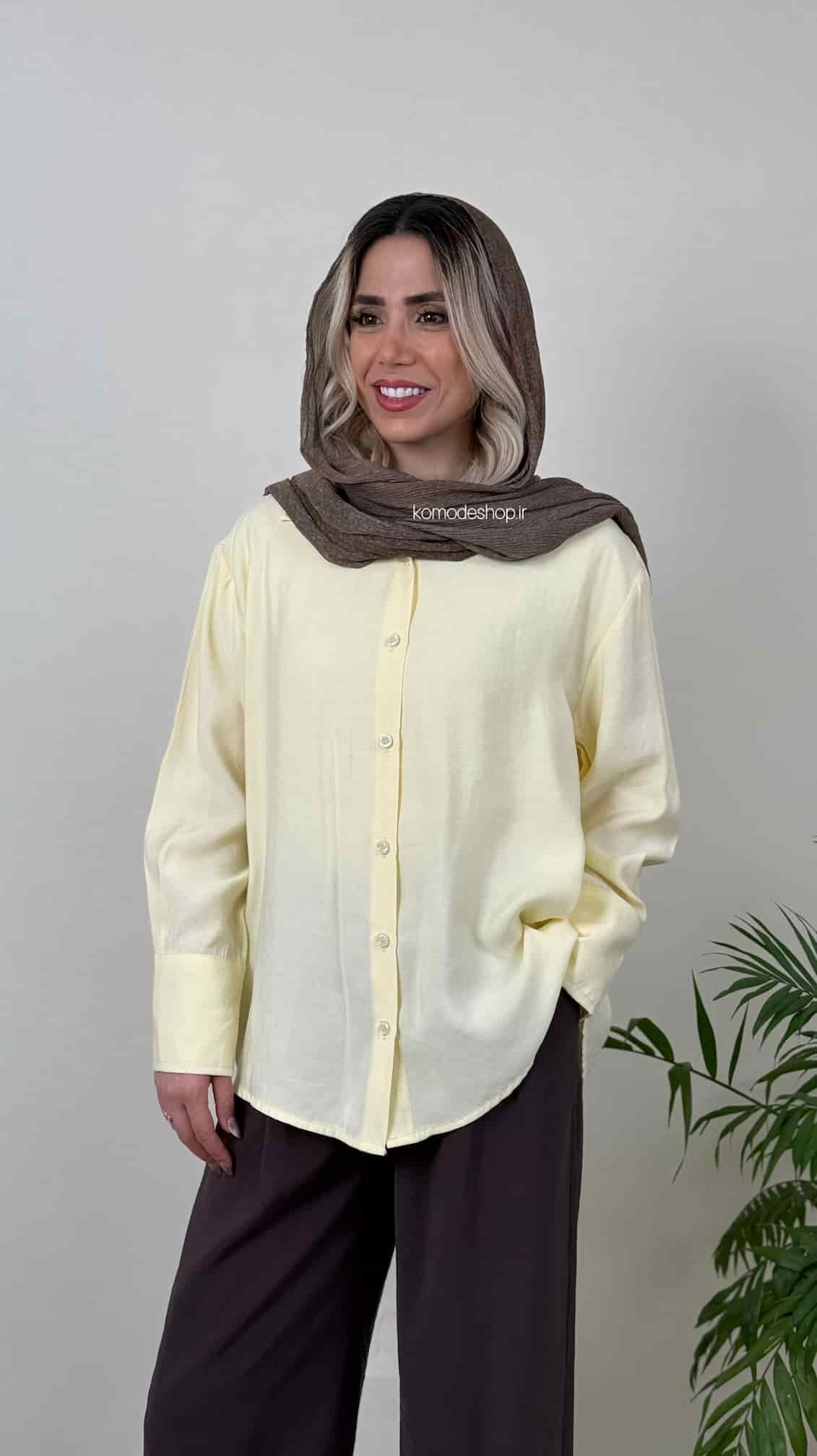 شومیز بلند مودال سارا - Image 21