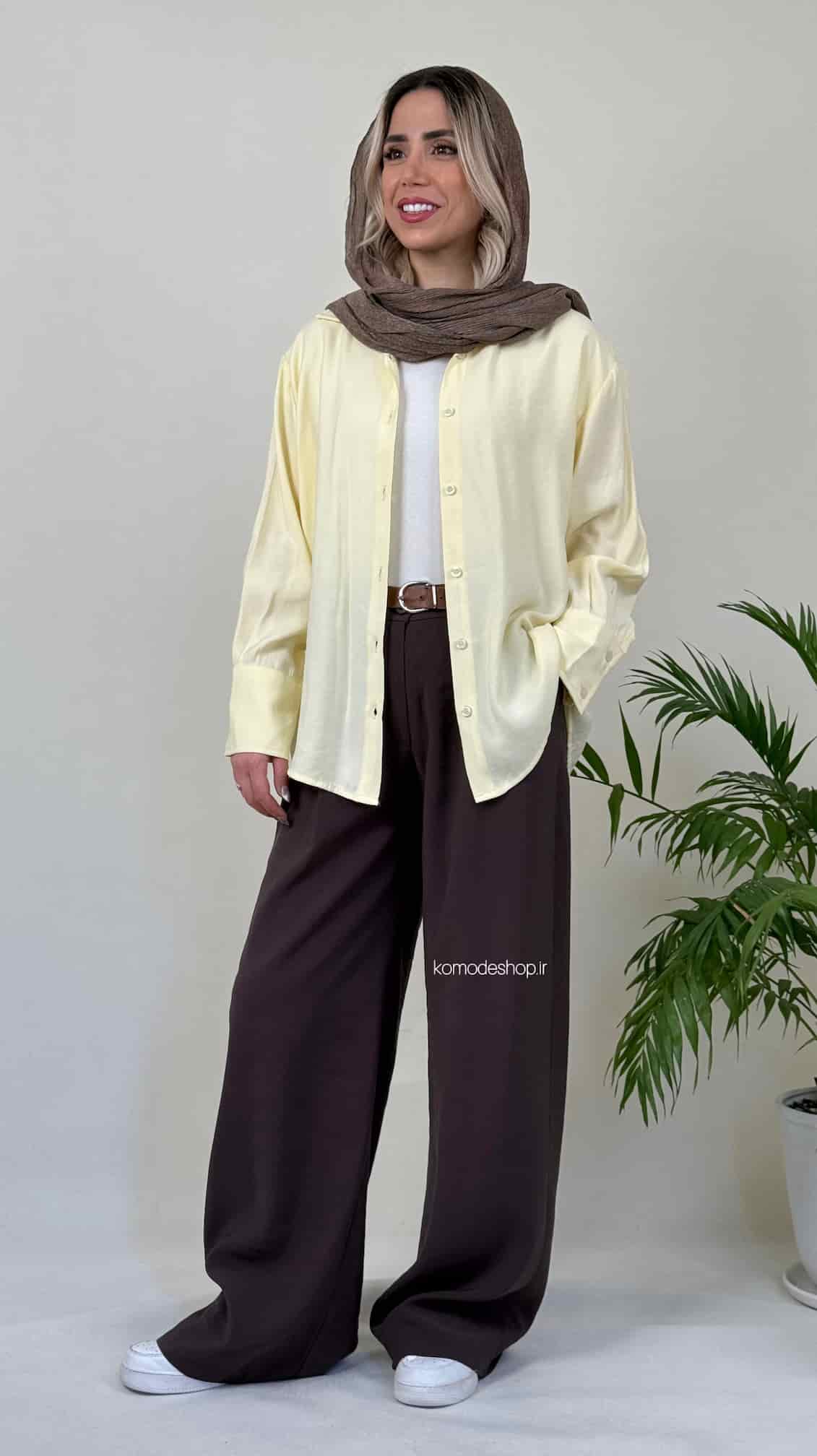 شومیز بلند مودال سارا - Image 20