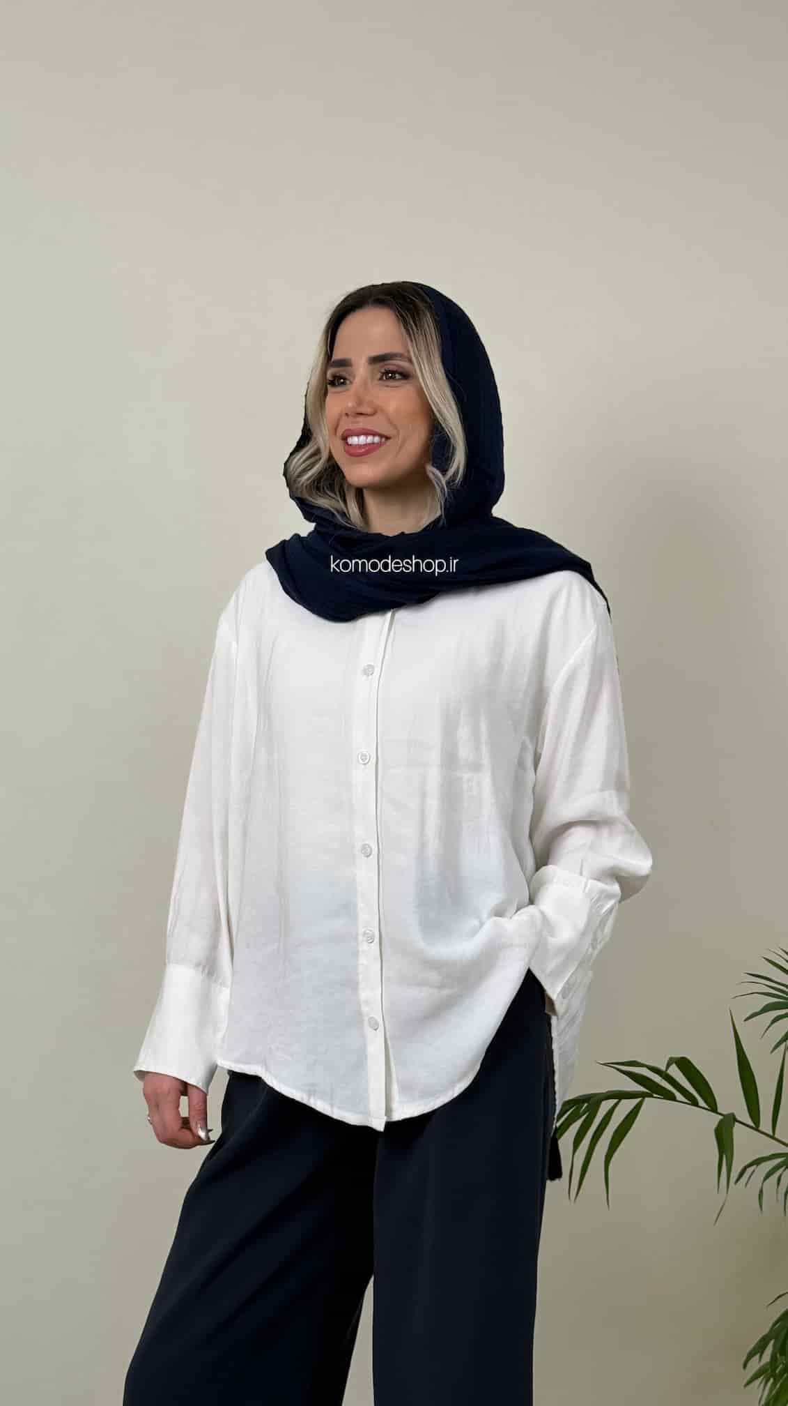شومیز بلند مودال سارا - Image 12