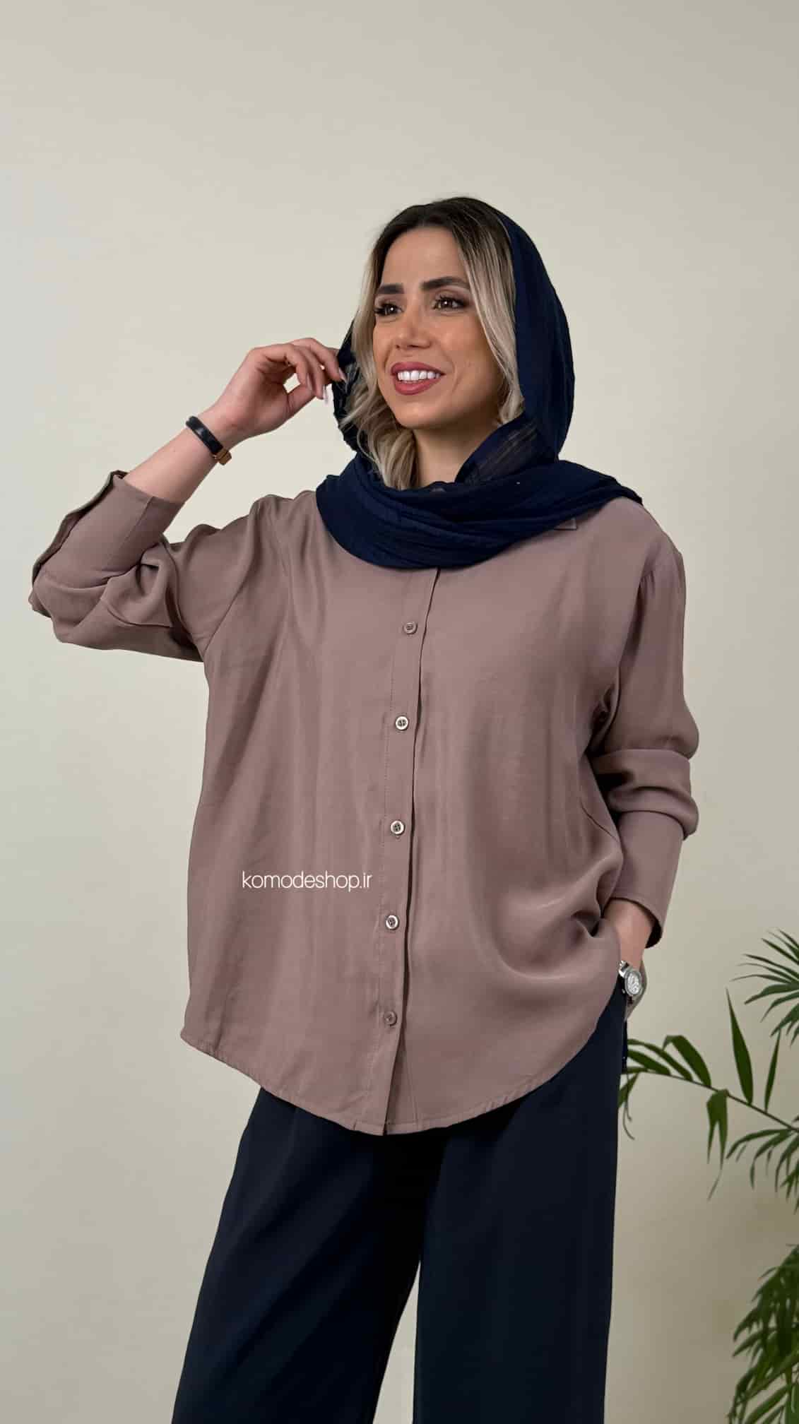 شومیز بلند مودال سارا - Image 5