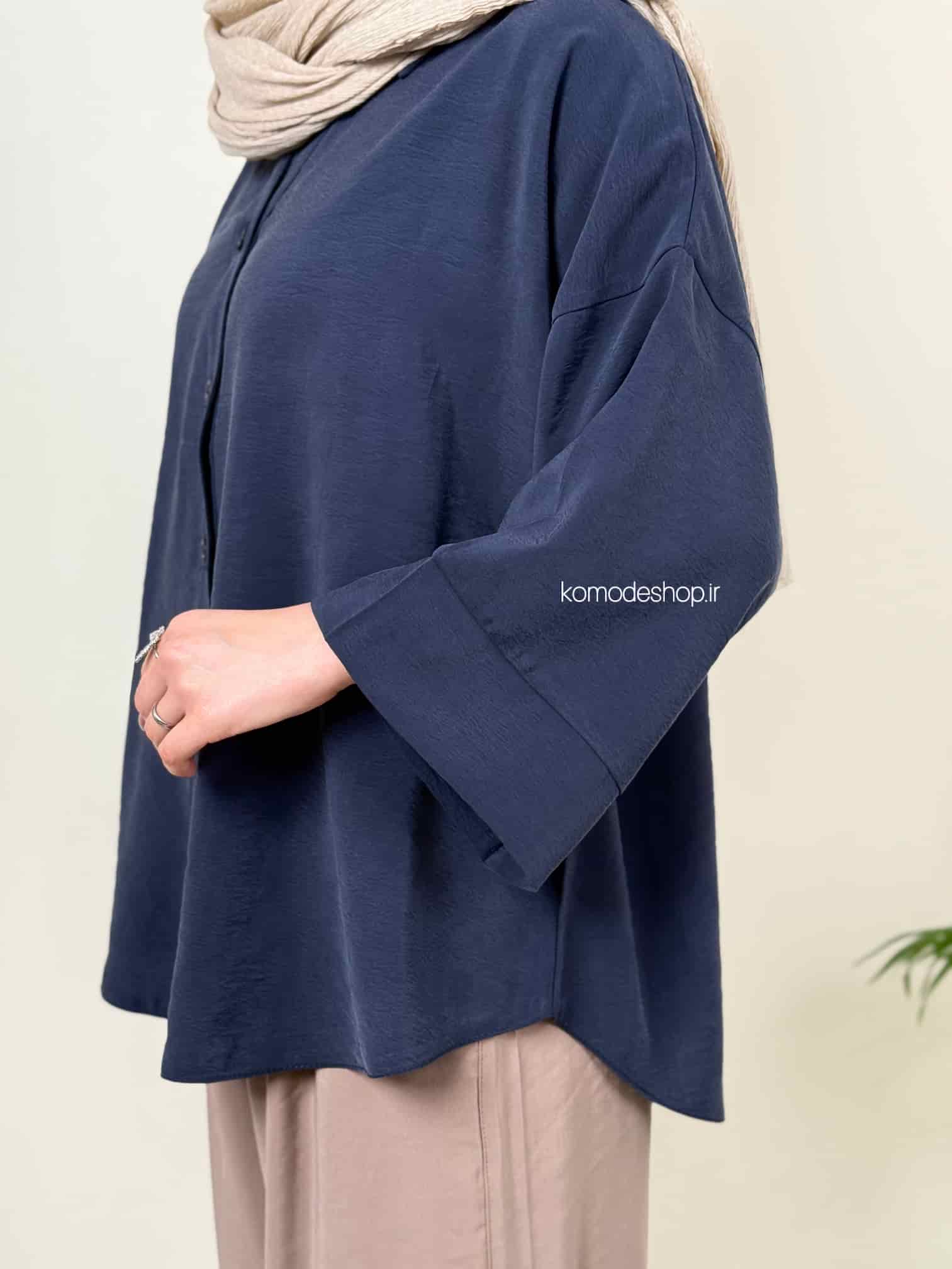 شومیز بلند زنانه مودال جانان - Image 2