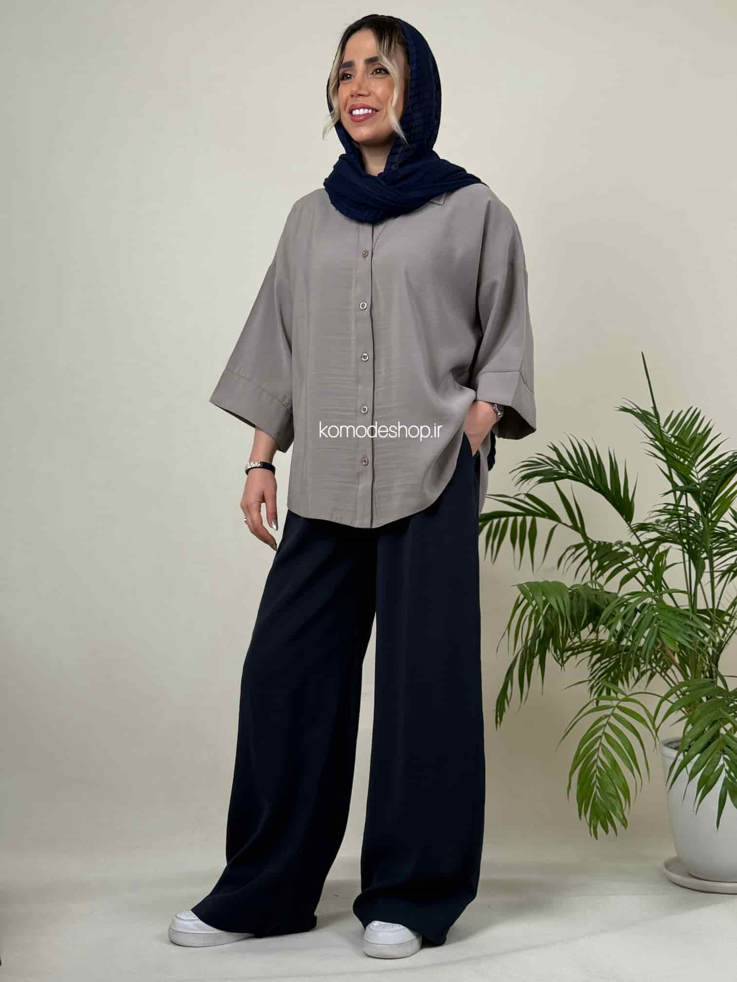 شومیز بلند زنانه مودال جانان - Image 4