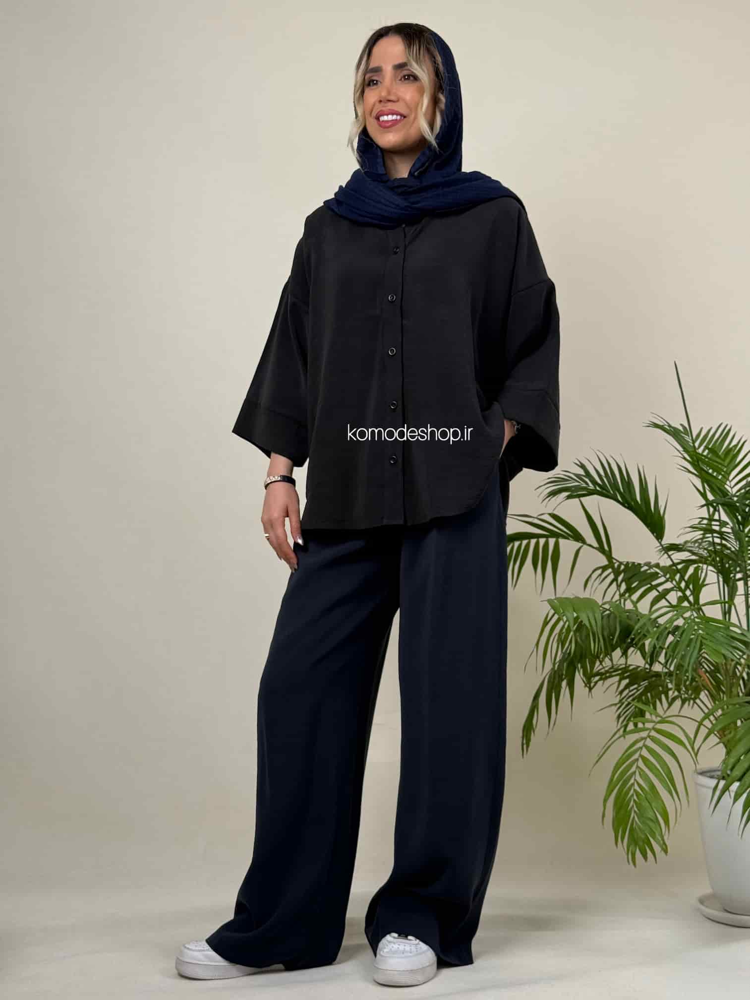 شومیز بلند زنانه مودال جانان - Image 5
