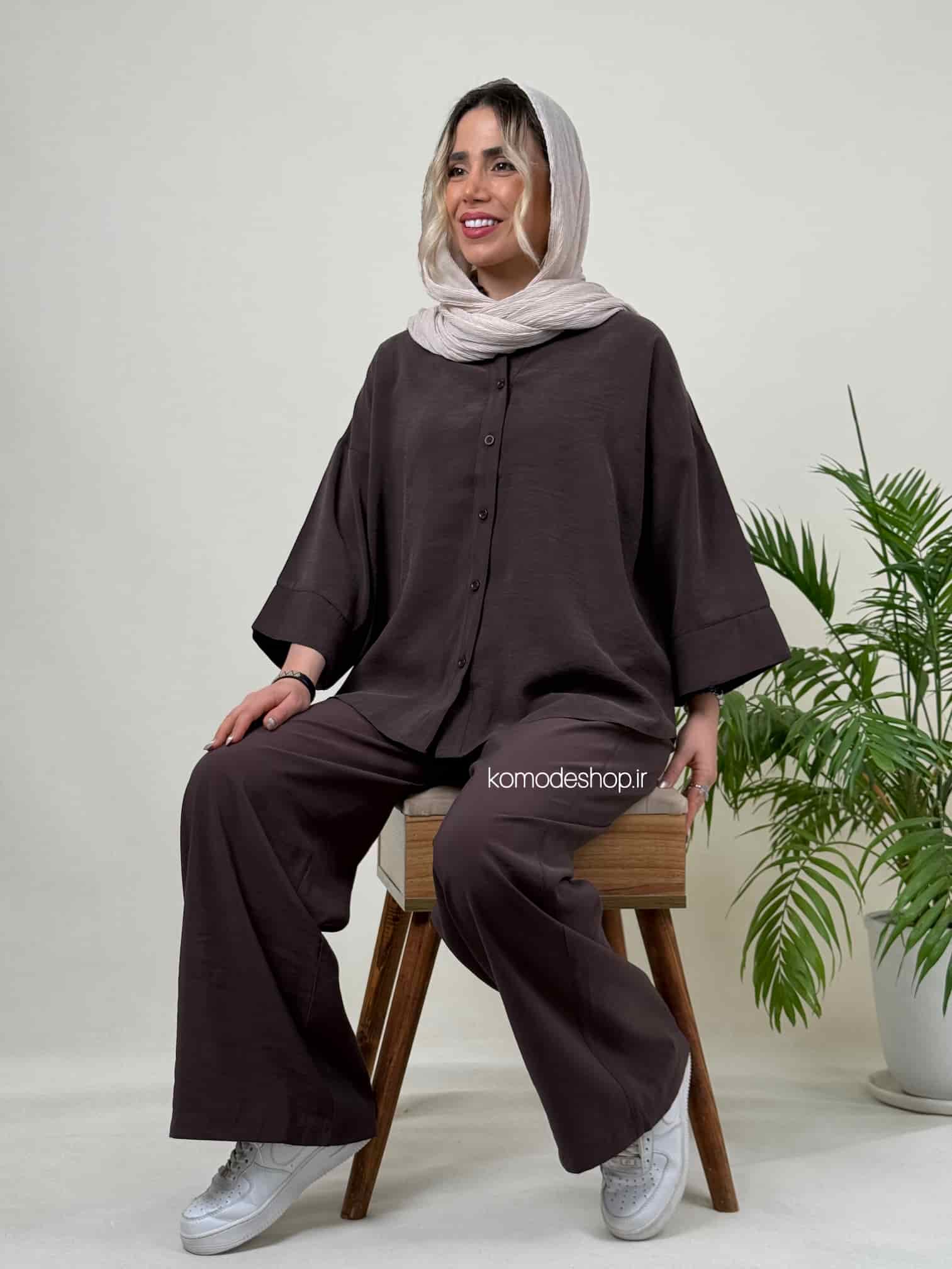 شومیز بلند زنانه مودال جانان - Image 6