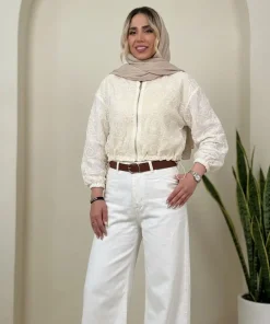 بامبر جکت تابستانی زنانه مدل هلسا