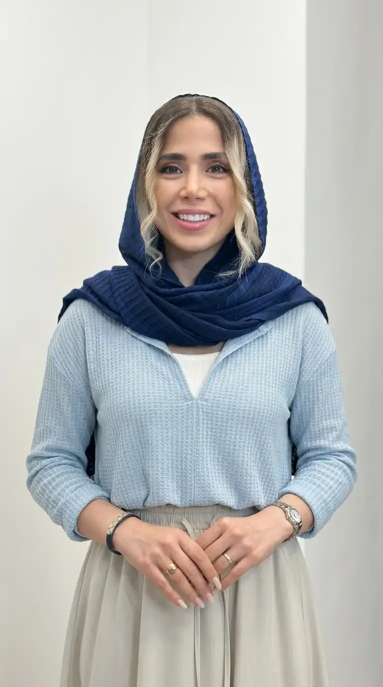 شومیز حصیری و تاپ زنانه دو تکه - Image 7